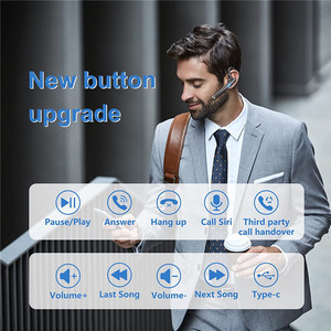 Auricular inalámbrico Auriculares V5.1 Hans Free Auriculares para camionero Oficina iOS Android <span class=keywords><strong>Teléfono</strong></span> celular - Product Image 6
