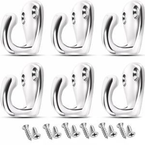 Crochets de Douche Marins de Haute Qualité en Acier Inoxydable pour Quincaillerie de Pont, Crochets de Pare-battage Ouverts Personnalisables, Crochets de Suspension pour Vêtements - Product Image 1