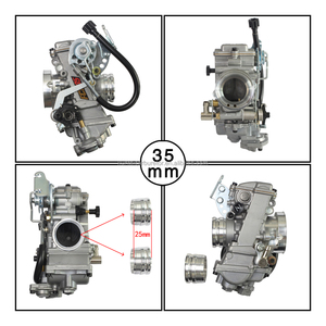 Carburateur à Boisseau Plat FCR35 FCR37 FCR39 FCR pour Keihin Honda CRF450R Yamaha YZ450F Suzuki DRZ400S Kawasaki KX450F <span class=keywords><strong>KTM</strong></span> <span class=keywords><strong>690</strong></span> Enduro - Product Image 4