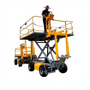 Plateforme élévatrice et de récolte Zoomye électrique à moteur <span class=keywords><strong>diesel</strong></span> pour vergers, idéale pour la production élevée d'abricots, de cerises et de poires - Product Image 1