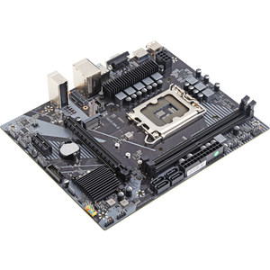 เมนบอร์ดเดสก์ท็อปแบบ Micro-ATX รุ่นใหม่ H610M/H610VH4-W/B รองรับซ็อกเก็ต LGA1700 รองรับโปรเซสเซอร์รุ่นที่ 12/13/14 รองรับหน่วยความจำ DDR4 - Product Image 4
