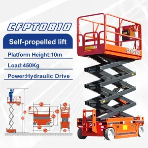Supplier directly sale small self propelled hydraulic scissor lift platform with CE for sale