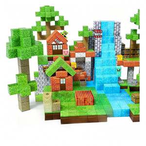 Juguetes de Construcción Magnéticos Educativos, Cubos Magnéticos Industriales, Bloques de Construcción de Plástico Sensoriales STEM, Juego Creativo de Aprendizaje - Product Image 6