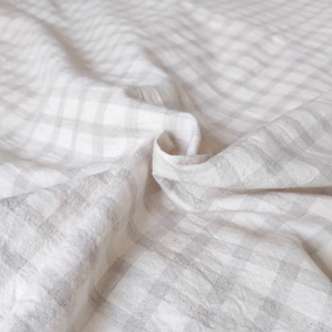 Bộ ga trải giường khách sạn mùa đông, cỡ Queen, chất liệu lanh Bỉ, bộ ga trải giường cỡ <span class=keywords><strong>King</strong></span>, thêu họa tiết bệnh viện, bộ ga trải giường bằng vải lanh - Product Image 4