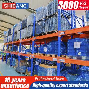 מדפי משטחים תעשייתיים 3000 ק\\\"ג מדפי משטחים כבדים למחסן לאחסון סחורות על משטחים - Product Image 2