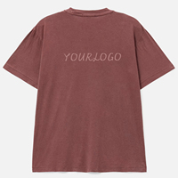 T-shirt pour homme de haute qualité 100% coton, taille plus, t-shirt décontracté surdimensionné, t-shirt teinté, vintage, imprimé personnalisé
