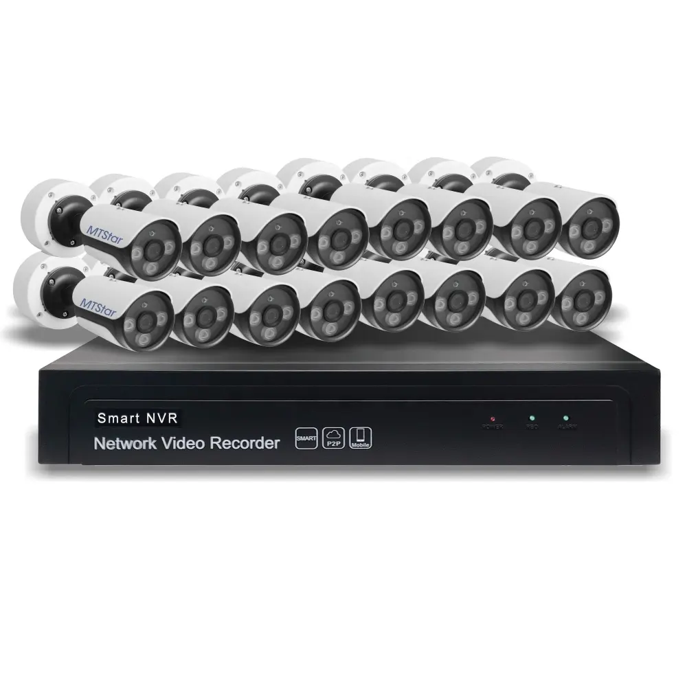 Cámara IP Sony IMX335 de 5MP, sistema de vigilancia CCTV, Kit de NVR, caja de empalme