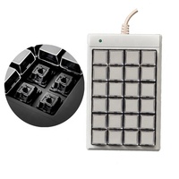 Mini clavier mécanique programmable USB 24 touches pour machines POS et caisses enregistreuses