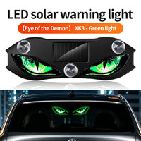 Nouvelle lumière de signalisation arrière de voiture à LED dynamique sans fil « Demon Eyes » à énergie solaire 2026 pour éclairage d'ambiance automobile