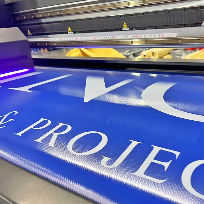 Litong Outdoor Waterdichte UV-Prints Reclame Logo Afdrukken Op Pvc Zeildoek