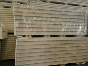100 мм Изолированная металлическая полиуретановая панель для крыши полиуретан сэндвич-панель для холодной комнаты Pir стеновая панель