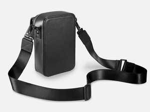 OEM gram 28 173 dikey Sling deri çanta erkek küçük Crossbody seyahat telefon tam tahıl deri Mini kamera askılı çanta erkekler için - Product Image 4