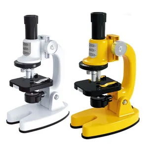 STEM益智玩具科学实验1200x生物儿童科学显微镜玩具