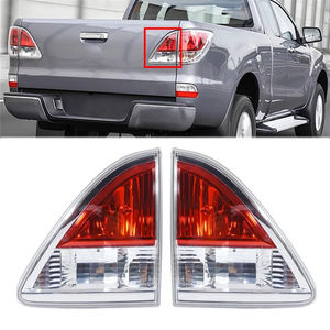 Conjunto de Luces Traseras para Mazda BT50/BT-50 2011-2015, Lente <span class=keywords><strong>Roja</strong></span> Nueva, Luz Trasera Interior y Exterior con Intermitentes y Luz de Freno - Product Image 4