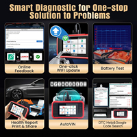 LAUNCH 2026 Nuevo CRP123i V2.0 Herramienta de Diagnóstico Automotriz de Cuatro Sistemas con 7 Reinicios, Escáner OBD2
