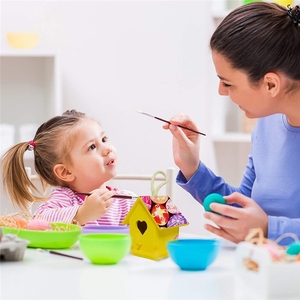 High Quality Bird House Unfinished Wood Hanging <strong>Birdcage</strong> for Outside - Product Image 5