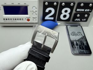 Montre de sport avec boîtier en titane, version cadran 40 mm, DIY, bracelet en cuir de marque Sky 42 mm, matériau <span class=keywords><strong>OBLVLO</strong></span>, bracelet en nylon 5 ATM, cadran Sunray - Product Image 6