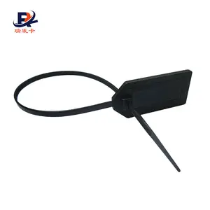 HF RFID Cable Tie tag thân thiện với môi tùy chỉnh in tự khóa nhựa RFID Zip Tie Nylon Cable Tie tag Trung Quốc nhà sản xuất