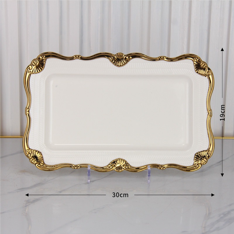 plaque rectangulaire de 12 pouces