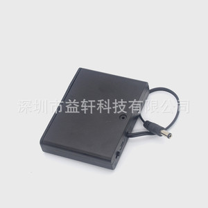 Boîtier de batterie pour 6 piles AA 9V avec interrupteur et connecteur DC - Product Image 5