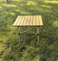 Ensemble de table basse d'extérieur pliable, moderne, léger, durable, imperméable, facile à assembler, mobilier d'extérieur