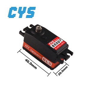 Quy mô 1/10 <span class=keywords><strong>RC</strong></span> drift xe tốc độ cao không chổi than kỹ thuật số servo-8 kgtorque 43g cấu hình thấp kim loại bánh răng Tương thích với đài phát thanh hệ thống - Product Image 2