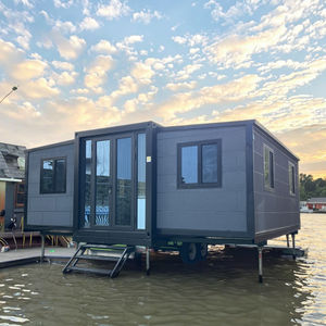 Maison préfabriquée extensible en conteneur de 40 pieds, 20 pieds, villa mobile, 2, 3, 4 chambres, maison préfabriquée bon marché - Product Image 1