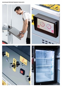MILES Outdoor Street Miles Food Truck Galaxy Pro V4C Freezer Showcase Gelato Ice Cream Cart All in One Machine Like Mobile Shop - Product Image 6