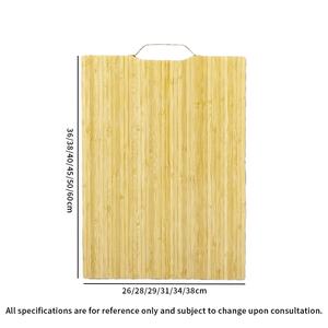 Planche à découper en <span class=keywords><strong>bambou</strong></span> extra large, vente chaude, accessoires de cuisine en gros, ensemble de planches à découper de qualité supérieure pour la cuisine - Product Image 3