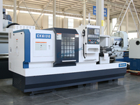 Tour CNC automatique pour produits en aluminium CK6136 avec une largeur de guidage de 360 mm