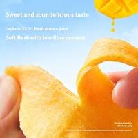 ZHONGBAO TAIMANGLE Tai Mango Embalaje a granel Fruta confitada en conserva Probióticos de corte grueso Aperitivo seco 15g 365 días Postre estante