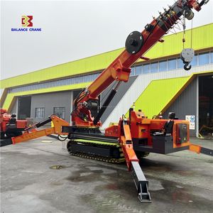 Venta de Fábrica: Grúa Araña BALANCE de 3t-10 Toneladas, Altura de Elevación de hasta 40M, Telescópica, con Motor Diésel/Eléctrico y Caja de Cambios - Product Image 4