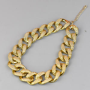 Venta al por mayor Collar de perro Cadena de oro Collar de moda Cachorro <span class=keywords><strong>Bulldog</strong></span> francés Perro Gato Accesorios para mascotas - Product Image 5