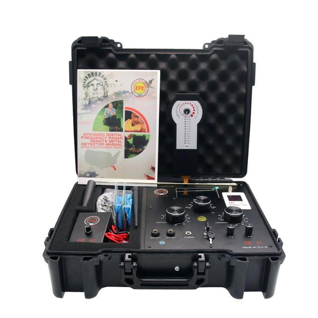 Long Range 50M Metal Detector EPX-10000 Underground Gold Treasure Silver Finder With Degausser