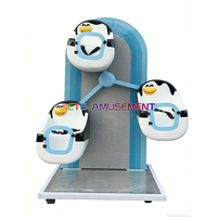 Manège Mini-Ferris Wheel Pingouin 3/5 Places en Promotion pour Parc d'Attractions – Attractions Mini-Ferris Wheel Intérieur/Extérieur pour Enfants