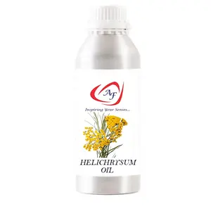 น้ำมันหอมระเหย Helichrysum บริสุทธิ์100% เกรดบำบัดที่ไม่เจือปนสำหรับน้ำมันหอมระเหยและรอยแตกลาย