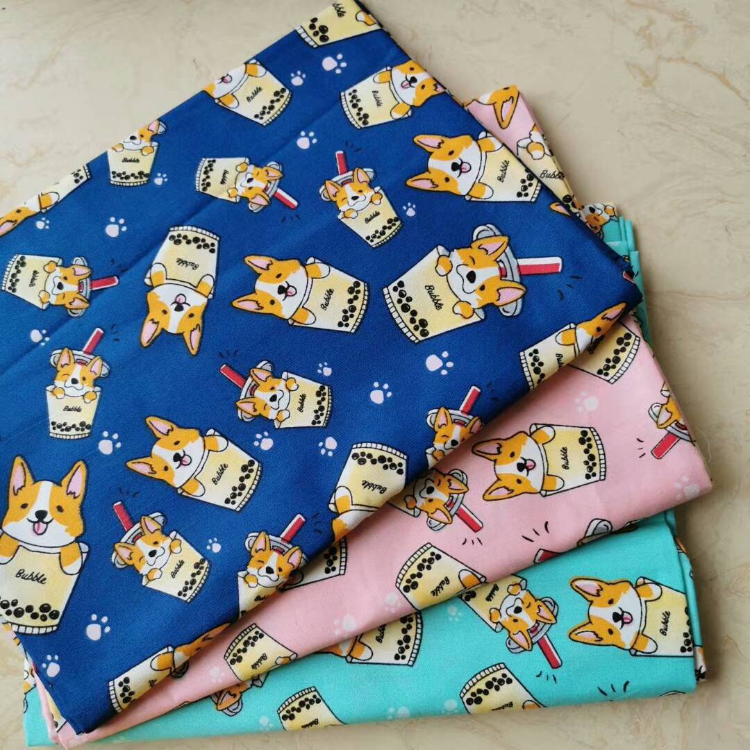 100 хлопчатобумажная ткань "холодная Королева" дизайн Эльзы для детской одежды