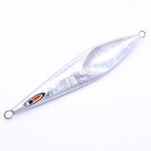 Señuelo de Pesca, Jig Metálico <span class=keywords><strong>Rector</strong></span> de 210g, Señuelo de Pesca de Lanzamiento Lento, Señuelo de Pesca de Plomo con Diseño de Cebra Brillante - Product Image 2