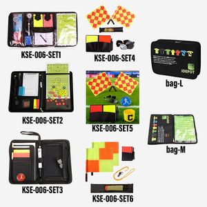 Borsa per Attrezzatura da <span class=keywords><strong>Arbitro</strong></span> di Calcio - Kit da <span class=keywords><strong>Arbitro</strong></span> con Borsa, Moneta per il Sorteggio e Manometro Made in China - Product Image 2