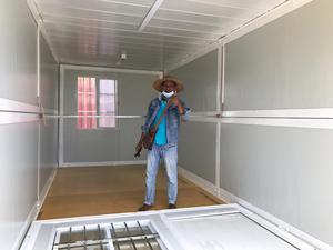 Casa contenedor plegable de Instalación rápida Casa de oficina prefabricada <span class=keywords><strong>para</strong></span> sala de estar fabricante de oficinas proporcionar <span class=keywords><strong>comprar</strong></span> Oficina contenedor pequeño - Product Image 4