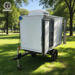 Remorque frigorifique à isolation extra épaisse pour le transport de crème glacée, remorque frigorifique pour congélation profonde, camion frigorifique - Product Image 3