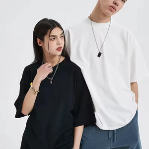 Factory Price <b>Men's</b> Cotton T-Shirt All-Over Printing Cow Print Plus Size Breathable Woven Basics Heavy Weight O-Neck - Product Image 2