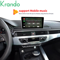 Boîtier d'interface sans fil Krando Apple CarPlay Android Auto pour Audi A4 A4L A5 S4 B8 B9 2009-2020 MMI 2G 3G RMC MIB BT Contrôle Siri