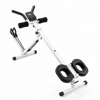 Equipo de Ejercicio para el Hogar, Gimnasio en Casa 3 en 1, Máquina de Remo para Entrenamiento de Abdominales y Fuerza del Core, Plegable