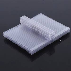 Panneaux transparents résistants aux intempéries de 12 mm, plaque <span class=keywords><strong>alvéolaire</strong></span> en <span class=keywords><strong>polycarbonate</strong></span> pour serre - Product Image 4