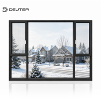 Ventanas Oscilobatientes de Aluminio con Rotura de Puente Térmico Technoform, Retención de Calor, Triple Sellado 4SG, Borde Cálido para Viviendas en Climas Fríos