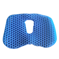 Ortho pä dische elastische Silikon Waben Tpe Stuhl Autos itz Kissen Pad 3d Gel Sitzpolster Atmungsaktive Unterstützung Tpe Sitzkissen