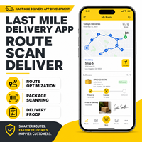 Desarrollo de Aplicaciones de Entrega de Última Milla Confiables para iOS y Android con Optimización de Rutas y Despacho de Conductores LionCreate