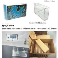 Pokemon EX ultra Premium Collection UPC Boîte Présentoir UV Protégé Moderne Acrylique Cas avec Aimant Caractéristique Écologique