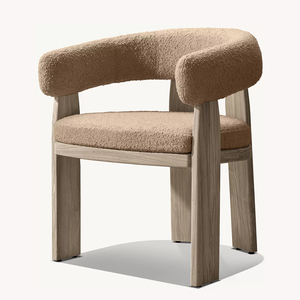 Ensemble de salle à manger d'extérieur moderne et durable en teck avec coussins imperméables pour jardin, cour, hôtel, parc, villa et ferme - Product Image 2